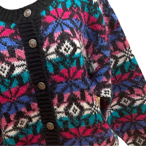 Vintage Button Down Sweater - Picture 2 of 4